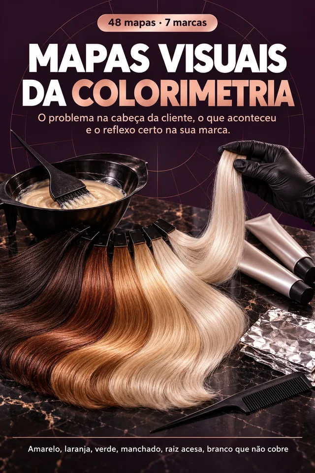 Capa real dos 48 Mapas Visuais da Colorimetria